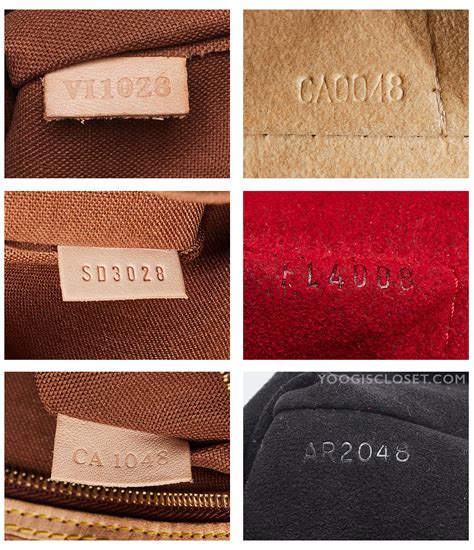 do fake louis vuitton wallets have date cod